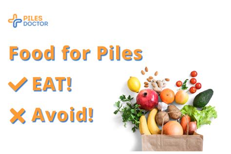 Foods To Eat And Avoid If You Are Suffering From Piles Piles Doctor