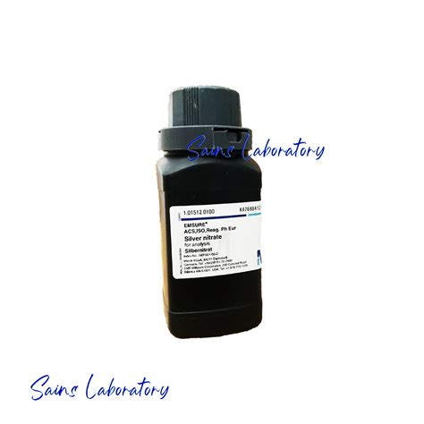 Silver Nitrate AgNO3 25 Gr For Analysis Merck Perak Nitrat Kristal