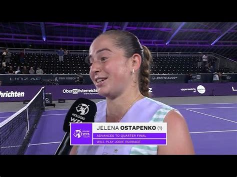 Jelena Ostapenko Animated Yells After Tiebreak Win Vs Clara Tauson