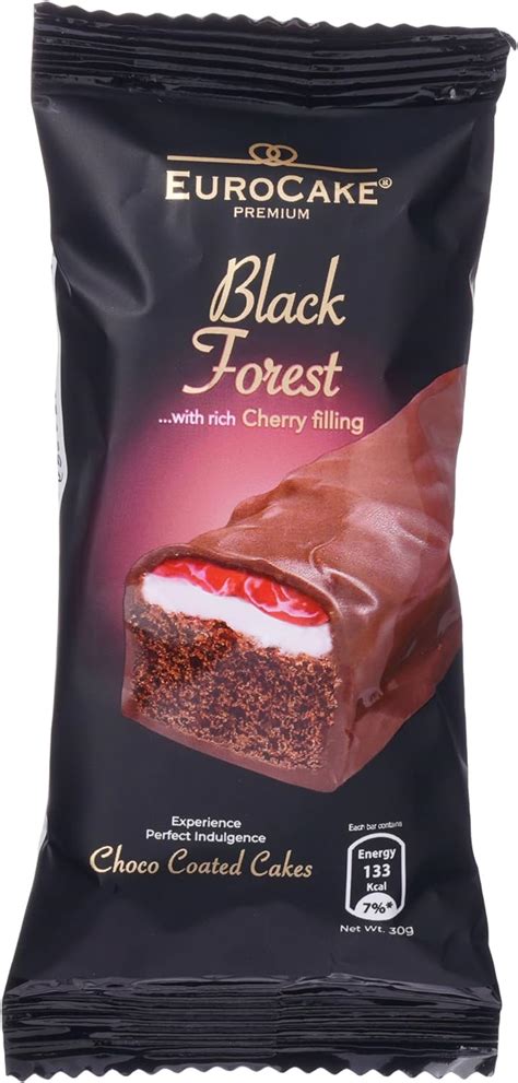 Eurocake Premium Black Forest Choco Coated Cakes Gm Buy Online At