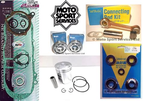 SUZUKI LT 80 Mitaka Kit Reconstruction Moteur Canne Piston 50 00mm