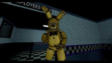 [sfm Fnaf] Spring Bonnie Voice [my Second Animation] Youtube