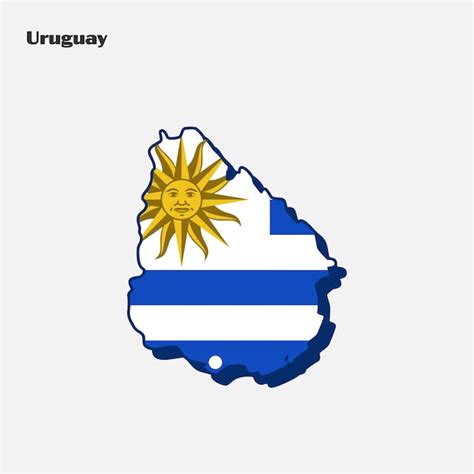 Premium Vector Uruguay Nation Flag Map Infographic