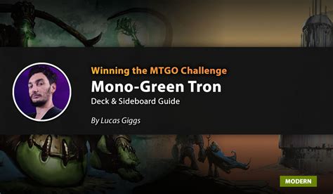 Mono Green Tron Deck Sideboard Guide Mtg Decks