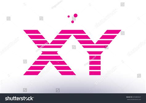 Xy X Y Alphabet Letter Logo Stock Vector Royalty Free 655883047 Shutterstock