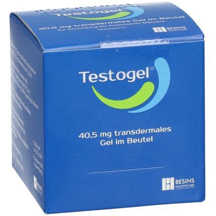 TESTOGEL 40 5 Mg Transdermales Gel Im Beutel 1x30 St Mit Dem E Rezept