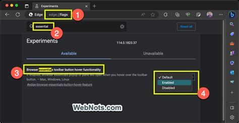 How To Enable And Use Browser Essentials In Microsoft Edge Webnots
