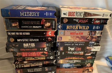 HORROR MOVIE VHS TAPES LOT