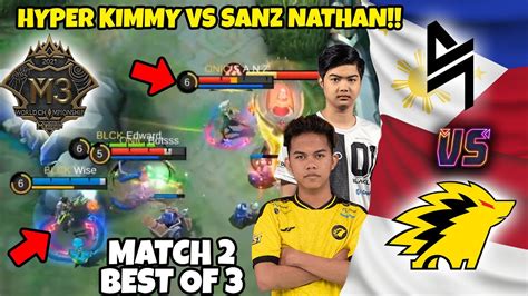 Hyper Kimmy Vs Sanz Nathan Super Epic Comeback Match Super Sengit Dan