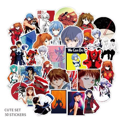 Evangelion Stickers Happy Store Crafts Other Art Stickers ArtPal