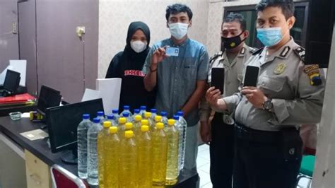 Bawa Puluhan Botol Miras Di Solo Pasutri Asal Bantul Ditangkap Polisi