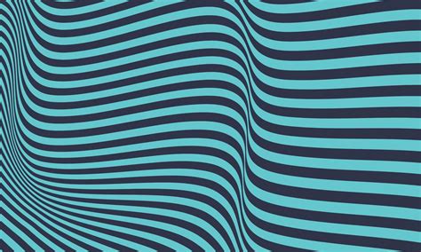 Abstract Creative Wavy Optical Illusion Wallpaper Poster Background