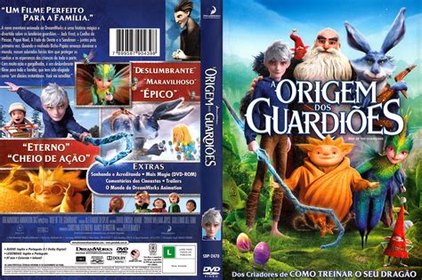 Capa do Filme A Origem Dos Guardiões Capas de DVDs Capas de Filmes e