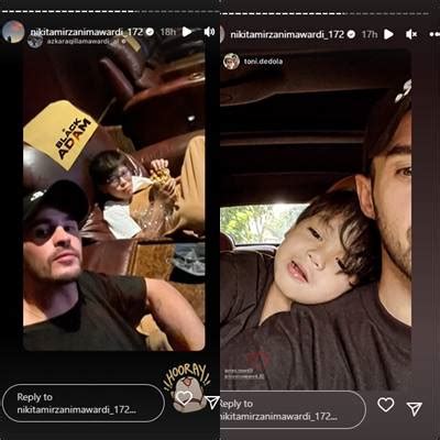 Pria Bule Diduga Kekasih Baru Nikita Mirzani Temani Azka Jalan Jalan