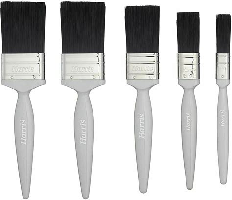 Harris 10 Paint Brush Pack Woodwork Gloss Walls Ceilings Woodgloss