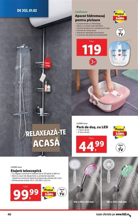 Catalog Lidl Ianuarie Februarie Oferte Revista Lidl