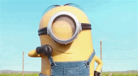 Minions Stuart Kissing Fire Hydrants GIF | GIFDB.com