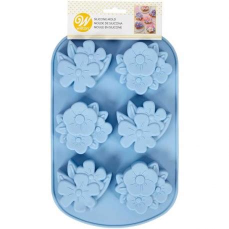 Molde Silicone Floral Wilton