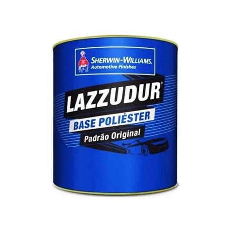 TINTA PRETO NINJA POLIÉSTER AUTOMOTIVA LAZZURIL 900ml Faz a Boa