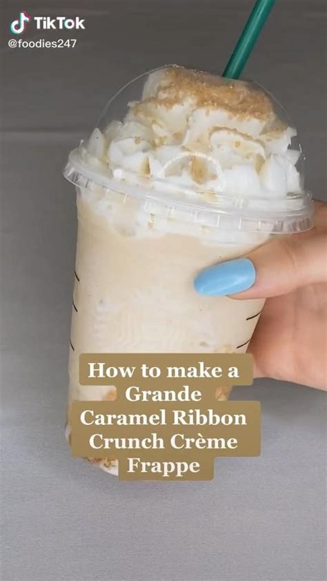 Copycat Starbucks Caramel Homemade Frappuccino Recipe Artofit