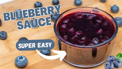 How To Make Blueberry Sauce For Cheesecake Easy Homemade Blueberry