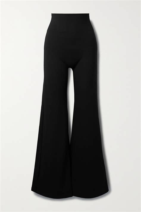 Leset Rio Ii Stretch Ponte Wide Leg Pants Editorialist