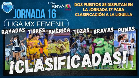 JORNADA 16 Quedan DOS Boletos A LA LIGUILLA De La LigaMx FEMENIL