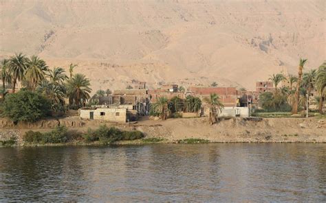 Nile River in Egypt Panorama Stock Photo - Image of landscape, river ...