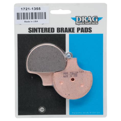 Drag Specialties Sintered Metal Front Brake Pads Harley Davidson Fad94hh