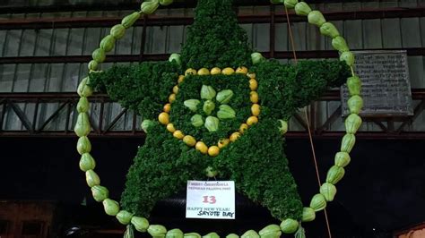 Parol Na Gawa Sa Gulay Star Decoration Merrychristmas Lantern