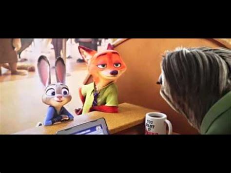 Zootopia Funny Sloth Scene - YouTube