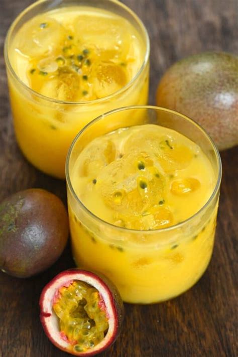 How To Make Passion Fruit Juice 2 Methods Alphafoodie