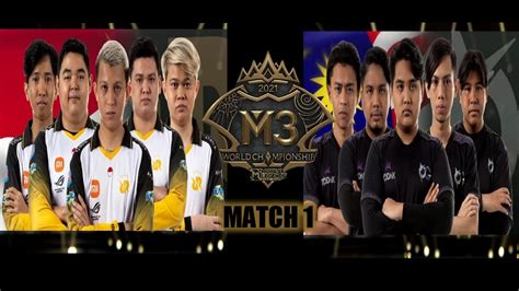 RRQ Hoshi Indonesia VS TODAK Malaysia M3 World Championsip Ling