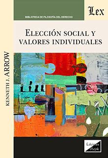 Librería Especializada Olejnik ELECCION SOCIAL Y VALORES INDIVIDUALES