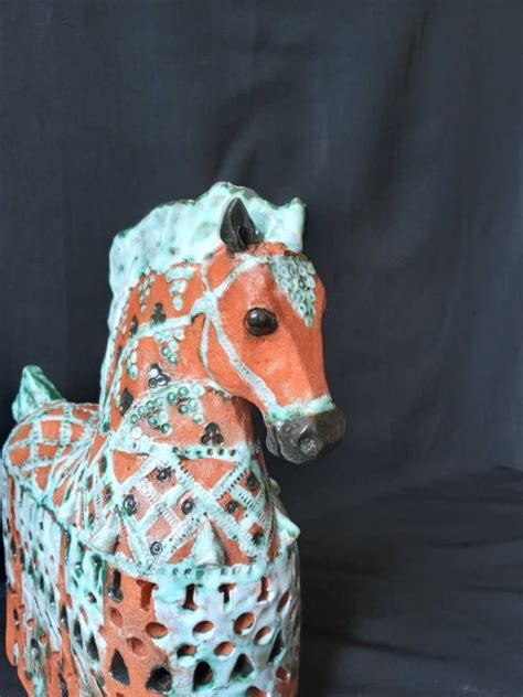 Ceramic Horse Figure Pottery Ceramic Horse Figure Handmade Etsy