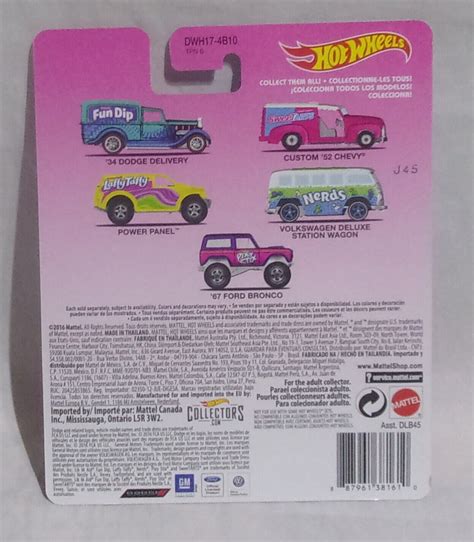 Kkar Hot Wheels 2016 Pop Culture Candy Custom 52 Chevy Pink