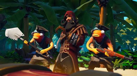 Fortnite Season 8: Pirates, Cannons, Volcano, Banana Skin And More