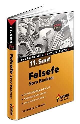 Aydın Yayınları 11 Sınıf Felsefe Konu Özetli Soru Bankası Bkmkitap