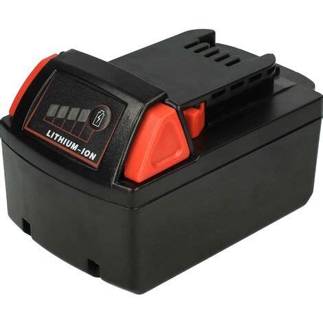 EXTENSILO Replacement Battery Compatible With Milwaukee M18 HCC 201C