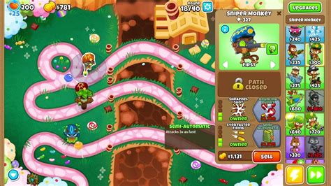 Bloons Td 6 Candy Falls Easy Standard Strategy Guide Youtube