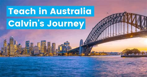 Why You Should Be Teaching In Australia Calvins Journey Anzuk