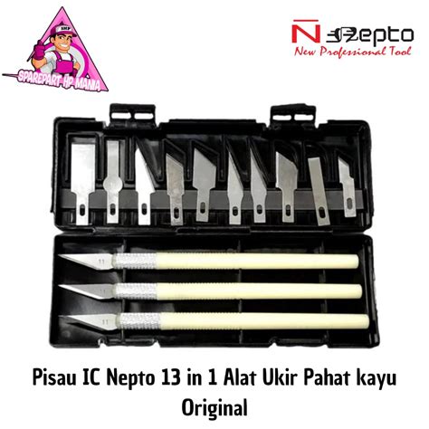 Jual Pisau Ic Presisi Nepto In Gagang Plastik Cutter Acrylic Alat