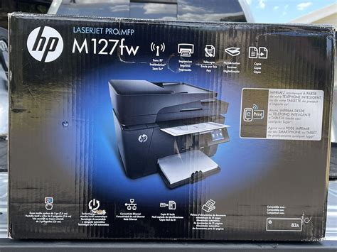 HP LaserJet Pro MFP M127fw All In One Laser Printer NEW OPEN BOX FREE