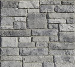 Cast Natural Bristol Limestone Manufactured Stone Veneer Siding 10 Sq