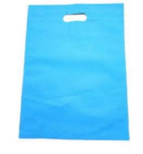 Plain Blue D Cut Non Woven Grocery Bag At Rs 145 Kg Non Woven D Cut