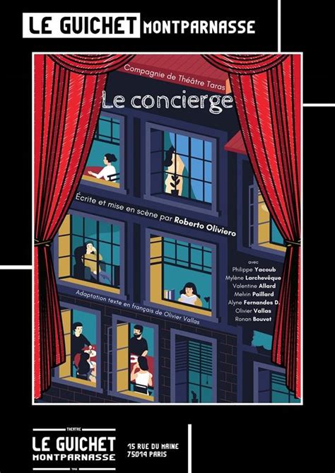 Le Concierge Guichet Montparnasse Lofficiel Des Spectacles