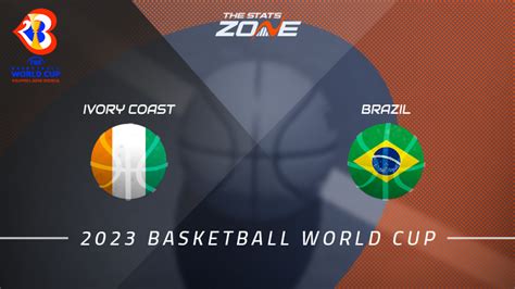 Cote d’Ivoire vs Brazil – Group Stage – Preview & Prediction | 2023 FIBA Basketball World Cup ...