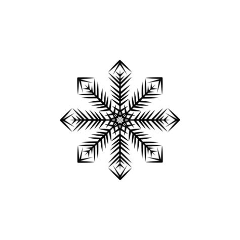 Snowflake Vector Icon 22340414 Vector Art At Vecteezy