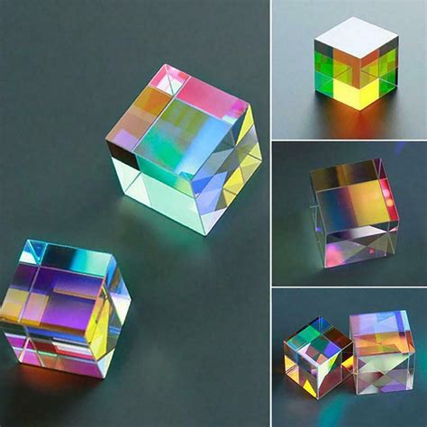 Optische Glas X Cube Dichroic Cube Prism Rgb Combiner Splitter