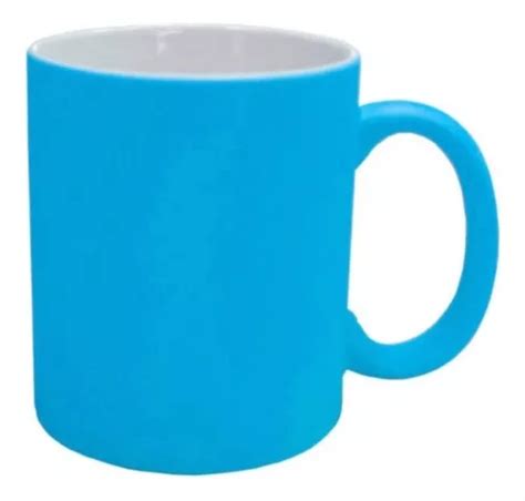 Taza Fluo Para Sublimar Con Caja Individual Onzas Colores Cuotas